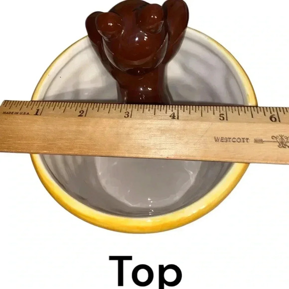 Adorable little bear planter, candy dish, key dish etc. - Picture 8 of 9